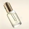 Botella gotero de vidrio de fondo grueso personalizada de 10 ml para aceite esencial, Botella de vidrio transparente para esencia, Botella dispensadora de solución original