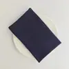 Guardanapo de algodão puro pano de boca doméstico quadrado liso pano de chá toalha de mesa jogo americano decoração de mesa ocidental para mesa