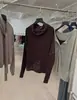 [Recomendação em Destaque] Yuran 26 Novo Estilo de Início de Primavera Amigo da Pele Lã Tencel Multiuso Caimento Solto Manga Longa Camisa de Tricô