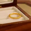 Pulseira de Alta Qualidade com Certificado, Mesmo Estilo Usado em Transmissões ao Vivo do Douyin, Mesmo Estilo Usado em Lojas de Ouro, Pulseira de Padrão Cacheado Estilo Antigo Atacado