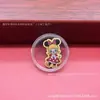 Pegatinas Doradas para Teléfono Móvil Bubble Mart Personalizadas con Fotos, Pegatinas Doradas Puras para Cuaderno, Insignias y Logos de Empresa Personalizados