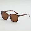 Óculos de Sol Quadrados de Armação Grande Retro Nova Moda High-End para Senhoras Simples para Viagem Proteção UV Masculino