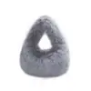 Bolsa Fofa Feminina Outono Inverno Versátil 2025 Nova Bolsa Transversal com Corrente Bolsa de Mão Pelúcia Feminina Bolsa Transversal de Nicho