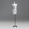 Maniquí de Lencería de Medio Cuerpo para Exhibición en Escaparate de Tienda de Ropa Interior para Hombres y Mujeres, Soporte de Modelo para Trajes de Baño y Sujetadores