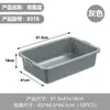 Caja de arena para gatos de plástico profunda y engrosada, resistente a impactos, inodoro para gatos de mascota doméstico, cubeta de plástico de gran capacidad, caja giratoria para gatos