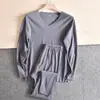 [¡Una pieza! ¡De terciopelo! ¡Tejido de calentamiento rápido! [Mercancía de liquidación de comercio exterior] Traje cálido de alta elasticidad absorbente de sudor para hombre de otoño e invierno