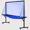 Rede de Pegar Bolas de Tênis de Mesa para Mesa, Rede de Coleta de Bolas de Chão, Coletor de Bolas com Suporte para Várias Bolas, Rede Móvel de Coleta de Bolas