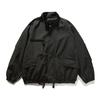 Roupa Masculina North Boundary Marca Americana Moderna 2025 Outono Novo Retrô Cor Sólida Gola Alta Jaqueta de Trabalho Jaqueta Masculina Solta