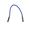 Nunchaku de Doble Extremo de Metal Cordón Elástico Tirador de Cremallera Elástico para Ropa Equipaje Lanyard de Cola Tirador de Cremallera Cordón