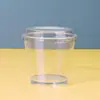 Copos Descartáveis de Plástico para Sobremesa, Copos para Pudim, Copos Redondos de Companhia Aérea, Copos Transparentes de PS para Mousse, Copos de Serragem, Copos Moldados por Injeção Olho de Gato