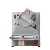 Máquina semiautomática comercial de formar massa de pizza de mesa máquina de prensar base de bolo de pizza de aço inoxidável máquina de prensar pizza