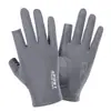 Guantes de Seda de Hielo Adecuados para Hombres y Mujeres para Ciclismo, Deportes, Fitness, Pesca, Escalada en Roca, Alta Elasticidad, Comodidad, Absorción del Sudor y Protección Solar