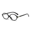 Óculos Nerd Oval Jamie 5181 Novo Estilo, Modernos e Versáteis, Armação Pequena com Filtro de Luz Azul, Podem Ser Personalizados para Miopia