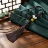 Cordón de borla tejido a mano, accesorio estilo vintage, disponible en varios colores, adecuado para decoración de teléfono y llaves