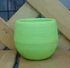 Macetas Pequeñas para Suculentas, Macetas Mini Bola de Piedra para Flores, Macetas Arcoíris, Macetas Perezosas de Plástico de Resina PP, Venta Directa del Fabricante