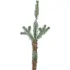 Spray de Mesa Branco Emagrecedor Árvore de Natal Artificial Pe+Pvc Base de Juta Mini 90cm Decoração de Cena Árvore Pequena Personalização