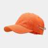 Gorra de béisbol con prendedor de diamantes de imitación para mujer, ajustable, con protección solar, para rostro pequeño, marca Tide.