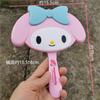 Kity Hello Kitty Espelho de Mão Melody Kuromi Envia Namorada Online Espelho Vermelho Aniversário
