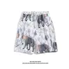Al por mayor en stock Shorts de playa sueltos para hombre, Verano de secado rápido finos de cinco puntos casuales, Shorts grandes para vacaciones en la isla