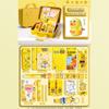 Set de Papelería de Patito Amarillo Caja de Regalo Paquete de Regalo de Papelería para Escuela Primaria Regalo de Cumpleaños Pequeño Regalo Recompensa para Estudiantes Caja Sorpresa