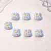 Joias de Arte para Unhas Desenho Animado de Gato Coelho Resina Acessórios Estéreo para Unhas Capa de Celular Cola de Creme Material DIY