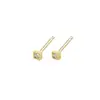 Brincos de tarraxa quadrados pequenos de zircônia para mulheres, brincos simples mini de cores contrastantes preto e branco, estilo minimalista de nicho, brincos femininos requintados e versáteis