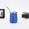 Mini Taza Mada de Venta Caliente Transfronteriza de Acero Inoxidable 304 Termo para Hogar con Popote de Aspecto Elegante Portátil para Oficina Taza de Agua