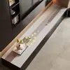 Tapete de mesa capa para armário de TV de luxo e alta qualidade 2025 novo modelo tapete protetor retangular longo para tampo de mesa toalha de mesa para armário de jantar