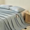 Nuevo Tipo a Algodón Puro Cama Sábanas Pieza Única 100 Algodón Algodón Lavado Algodón de Fibra Larga Dormitorio Niños Edredón Funda de Almohada Juego de Tres Piezas