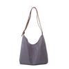 Bolsa Feminina 2021 Outono e Inverno Nova Estilo Coreano Versátil Bolsa de Ombro Tote Feminina Lona de Grande Capacidade Bolsa de Mão