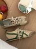 Zapatos de Mujer Coreanos|El Imprescindible de las Blogueras, Zapatos de Entrenamiento Alemanes Verdes y Marrones, Nuevo Modelo Versátil para Primavera y Verano 2026