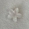 Vacaciones de Verano Viento Amarillo Blanco Flor de Huevo Pinza de Agarre Sentido Avanzado Dulce Cabello Sizzy Pinza Tiburón 2025 Accesorios para el Cabello Nuevo Estilo