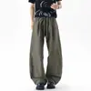 Pantalones Curvos Holgados de Color Sólido y Patchwork Estilo Americano Nuevos de Verano para Hombre K6776-Especial P40 Precio de Venta al Público Recomendado 98