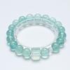 [Sonho do Sonhador] Pulseira de Cristal de Fluorita Verde Natural Moda Feminina Mais Fácil de Combinar Pulseira de Contas Roda Clareadora Atacado