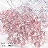 Rosa Barbie Liga de Cerâmica Acrílico Contas Pintadas à Mão Contas de Arroz Pulseira DIY Acessórios de Joias Feitos à Mão