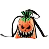 Bolsa de Caramelo de Tela Cepillada para Halloween Escenario Decoración de Ventana de Hotel Centro Comercial Bolsa de Halloween