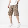 Verão Nova Moda Casual Shorts Homens Ao Vivo de Alta Qualidade Solto Em Linha Reta Camuflagem Cobre Na Moda Simples Meia Calça