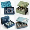 Caja de Regalo para Juego de Té, Caja de Embalaje de Souvenir de Alta Gama, Tazas de Té Personalizadas, Cuencos de Té, Accesorios para Ceremonia del Té, Materiales de Embalaje Exquisitos