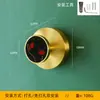 Gancho de Latón Vintage Estilo Europeo Sin Taladro Sin Clavo, Gancho Creativo para Colgar Abrigos Montado en Pared para Detrás de la Puerta, Gancho Decorativo de Pared by Metabo