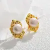 Barroco Medio vintage Moda Distinctivo Clip para Oreja Estilo de Corte Lujo Ligero Pendientes de Moda de Gama Alta Pendientes Mujer