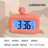 Reloj despertador pequeño de dibujos animados tridimensional lindo temporizador de doble propósito estudiantes despertarse dormitorio escritorio mini reloj electrónico