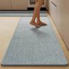 Tapetes de Cocina Transfronterizos, Resistentes a Manchas, Absorbentes de Aceite y Agua, Tapetes de Lino, Alfombras de Tira para Restaurantes de Amazon, Listos para Usar al por Mayor