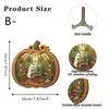 Transfronterizo Nuevo Producto Halloween Fantasma Curación-Temático Fantasma Calabaza Linterna Rompecabezas de Madera Adorno S