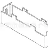 49x13 Base de Anillo Magnético Base de Inductor Base BASE-058