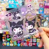 Adesivos Sanrio Fofos da Kuromi DIY Diário Capa de Celular Cartão iPad Garrafa de Água Adesivos Decorativos à Prova d'Água