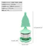 Filtro de té de acero inoxidable y silicona con forma de árbol de Navidad Herramienta separadora de té para el hogar y la oficina