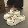 Sandalias de verano para mujer, con suela gruesa y antideslizante, ideales para exteriores y playa.