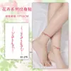 Pegatinas de Tatuaje Coloridas Estilo Chino Flor de Ciruelo Mariposa para Mujeres Impermeables y de Larga Duración Nuevo Estilo Chino Flor de Melocotón Pez Dorado Anillo para Dorso de Mano Brazo Hermoso