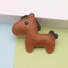 Colgante de Lujo Año del Caballo de Cuero Adorno de Pony Regalo Llavero de Pony para Coche Accesorios para Bolso