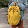 Mochila de estilo japonés de moda, de alto valor, con bloques de color fresco, para estudiantes mujeres, ligera, para deportes al aire libre, de gran capacidad